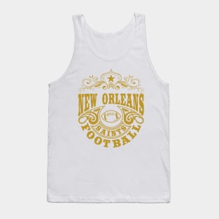 Vintage Retro New Orleans Saints Football Tank Top